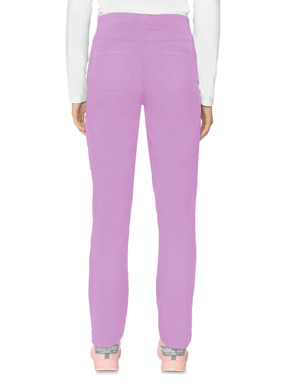 Women's 6-Pocket Jersey-Knit Waistband Pant - 7725 - Lilac