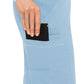 Women's 2 Cargo Pocket Pant - 7739 - Periwinkle