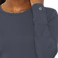 Women's Pocketless Performance Knit Underscrub Tee - 8499 - Pewter