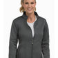 Women's 4-Pocket Performance Fleece Jacket - 8684 - Pewter