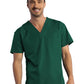 Unisex One-Pocket V-Neck Top - 1706 - Hunter Green