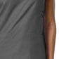 Women's Four-Pocket V-Neck Top - 1708 - Charcoal