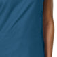 Women's Four-Pocket V-Neck Top - 1708 - Caribbean Blue
