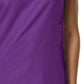 Women's Four-Pocket V-Neck Top - 1708 - Eggplant