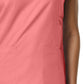 Women's Four-Pocket V-Neck Top - 1708 - Strawberry Pink