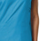 Women's Four-Pocket V-Neck Top - 1708 - Teal Blue