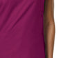 Women's Four-Pocket V-Neck Top - 1708 - Wine