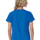 Women's Three-Pocket Curved Mock Wrap Top - 1726 - Royal Blue