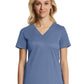 Women's Four-Pocket V-Neck Top - 1768 - Infinity Blue