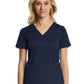 Women's Four-Pocket V-Neck Top - 1768 - Navy