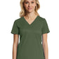 Women's Four-Pocket V-Neck Top - 1768 - Olive