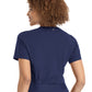 Women's Three-Pocket V-Neck Tuck In Top - 20301 - Navy