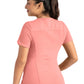 Women's Two-Pocket Tulip-Neck Top - 20302 - Desert Coral