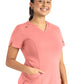 Women's Two-Pocket Tulip-Neck Top - 20302 - Desert Coral