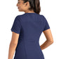 Women's Two-Pocket Tulip-Neck Top - 20302 - Navy