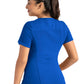 Women's Two-Pocket Tulip-Neck Top - 20302 - Royal Blue