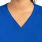 Women's Two-Pocket Tulip-Neck Top - 20302 - Royal Blue