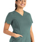 Women's Two-Pocket Tulip-Neck Top - 20302 - Sage