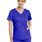 Women's Three-Pocket V-Neck Top - 3501 - Galaxy Blue