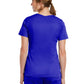 Women's Three-Pocket V-Neck Top - 3501 - Galaxy Blue