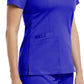 Women's Three-Pocket V-Neck Top - 3501 - Galaxy Blue