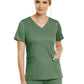 Women's Three-Pocket V-Neck Top - 3501 - Olive