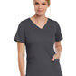 Women's Three-Pocket V-Neck Top - 3501 - Pewter