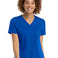Women's One-Pocket V-Neck Tuck-In Top - 3503 - Royal Blue