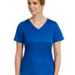 Women's Three-Pocket Curved Mock Wrap Top - 3701 - Royal Blue