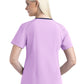 Women's Three-Pocket Contrast Stitching V-Neck Top - 4510 - Orchid Bouquet