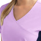 Women's Two-Pocket Mock Wrap Top - 4520 - Orchid Bouquet