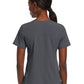 Women's Three-Pocket Mock Wrap Top - 4521 - Pewter