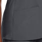 Women's Three-Pocket Mock Wrap Top - 4521 - Pewter