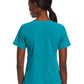 Women's Three-Pocket Mock Wrap Top - 4521 - Teal