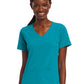 Women's Three-Pocket Mock Wrap Top - 4521 - Teal