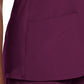 Women's Three-Pocket Mock Wrap Top - 4521 - Wine