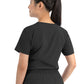 Women's One-Pocket V-Neck Tuck-In Top - 4530 - Black