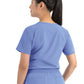 Women's One-Pocket V-Neck Tuck-In Top - 4530 - Ceil Blue
