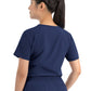Women's One-Pocket V-Neck Tuck-In Top - 4530 - Navy