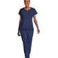 Women's Three-Pocket Notched Neck Dolman Top - 4540 - Navy