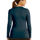 Women's Basic Long Sleeve Underscrub Tee - 6909 - Caribbean Blue