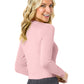 Women's Basic Long Sleeve Underscrub Tee - 6909 - Light Mauve