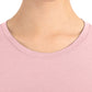 Women's Basic Long Sleeve Underscrub Tee - 6909 - Light Mauve