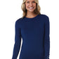 Women's Basic Long Sleeve Underscrub Tee - 6909 - Navy