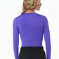 Women's Basic Long Sleeve Underscrub Tee - 6909 - Ultra Violet