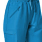 Women's Six-Pocket Full Elastic Pant - 7308 - Malibu Blue