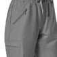 Women's Six-Pocket Full Elastic Pant - 7308 - Pewter
