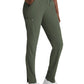 Women's Five-Pocket Skinny Leg Pull On Pant - 8530 - Olive