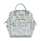 Water-Resistant Clinical Backpack - NB003 - Leaves