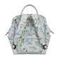Water-Resistant Clinical Backpack - NB003 - Leaves